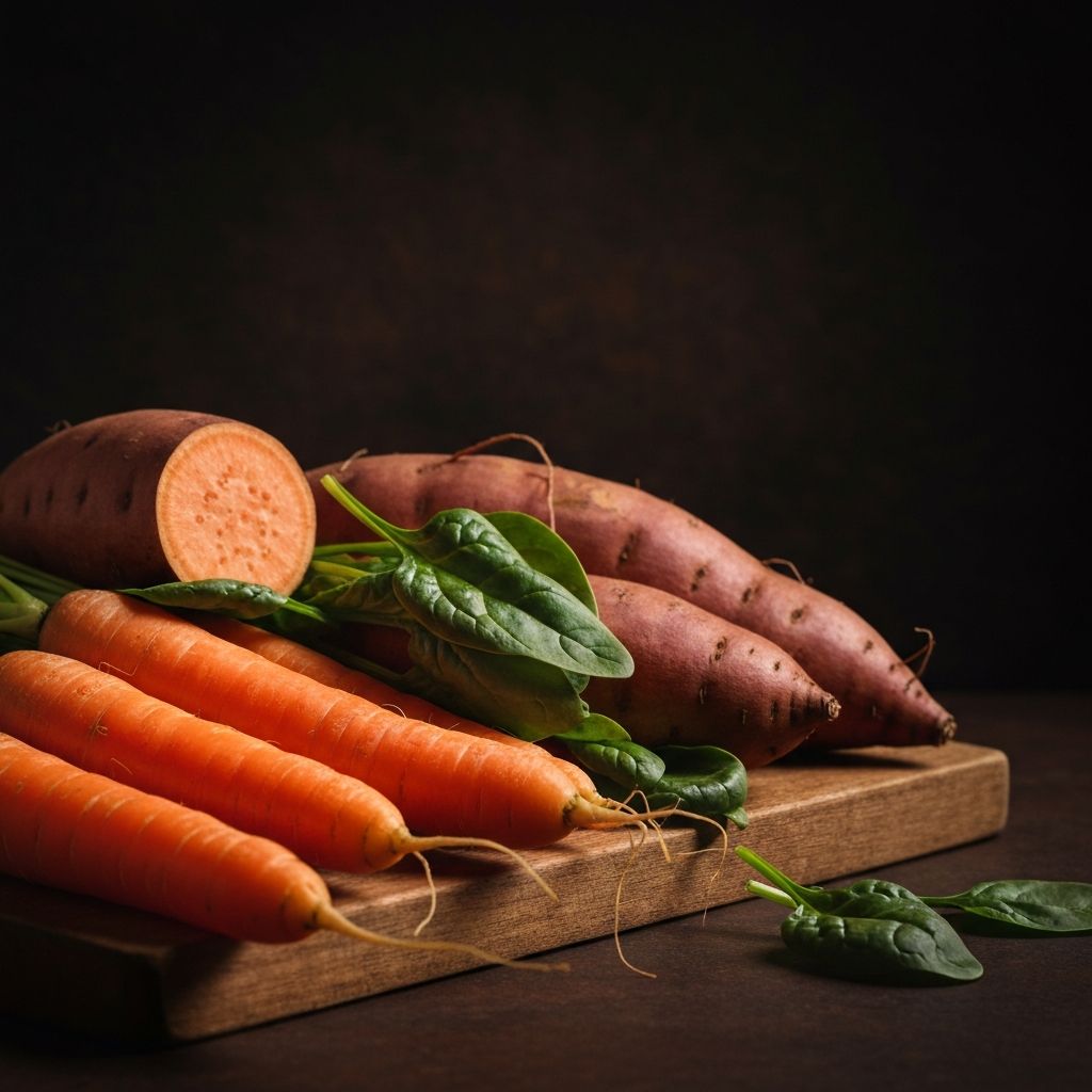 Vegetales ricos en vitamina A